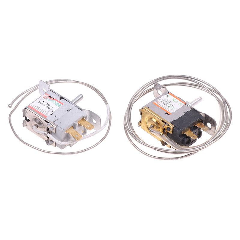 [Carmelun] WPF22-L 2/3Pin Refrigerator Thermostat Household Metal Temperature Controller
