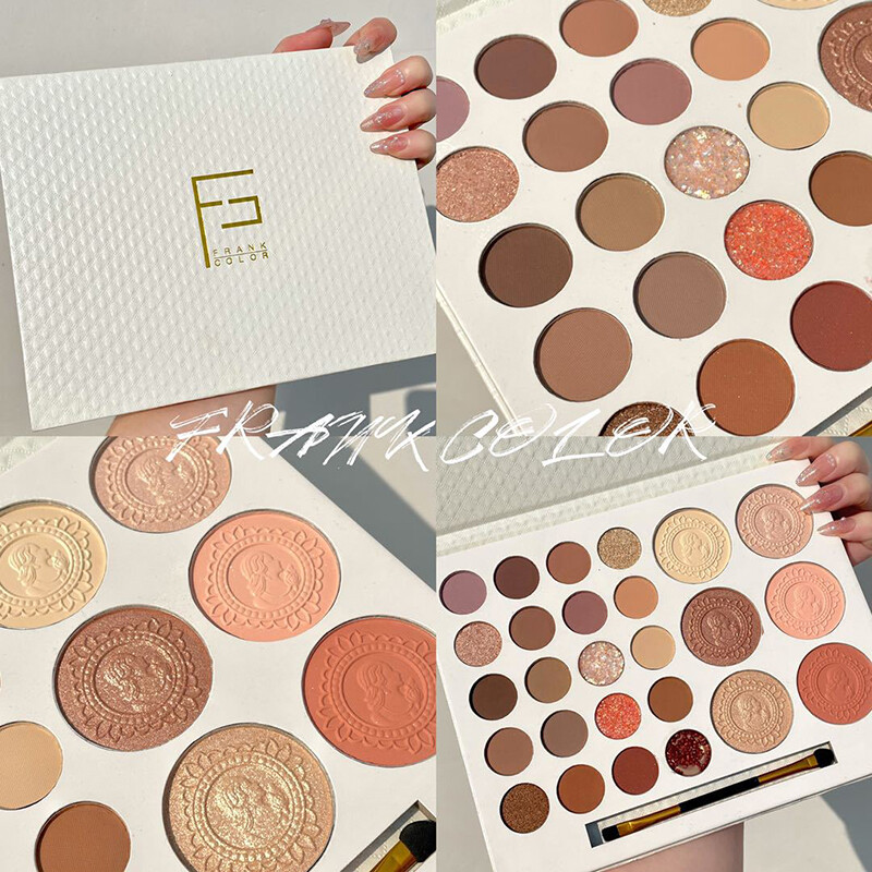 26 Colors Eyeshadow Palette Pearly Matte Earth Color Eyeshadow