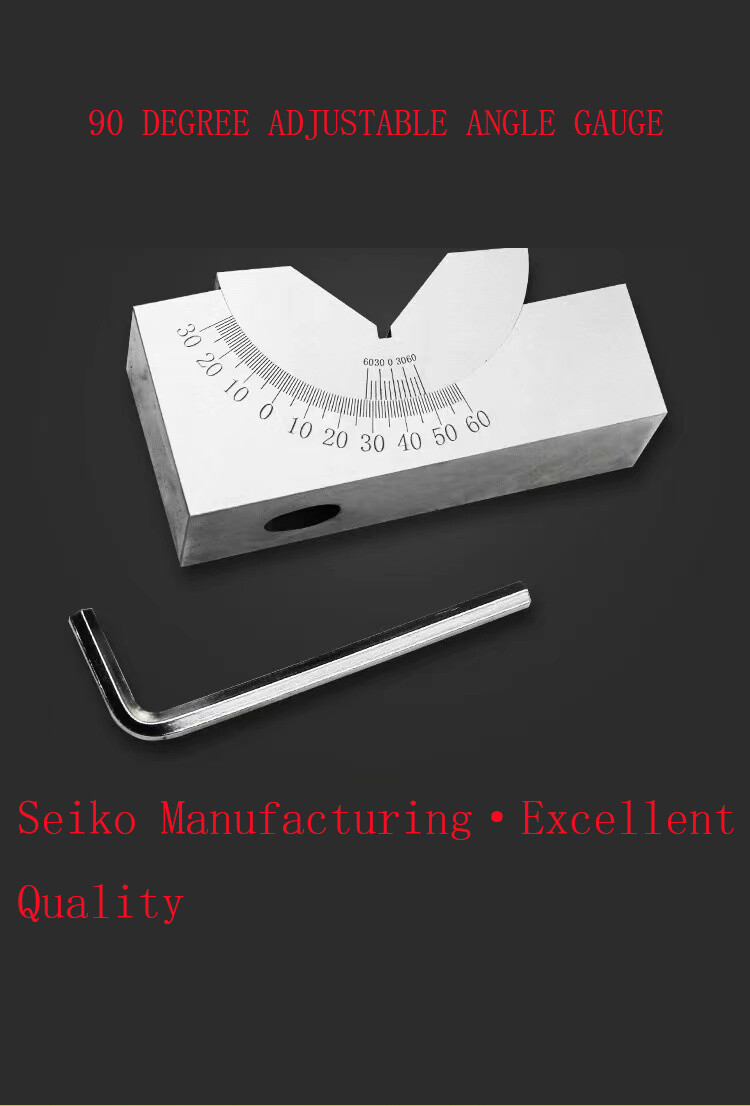 Adjustable angle gauge precision V-shaped pad grinder adjustable angle pad milling machine angle pad iron stainless steel