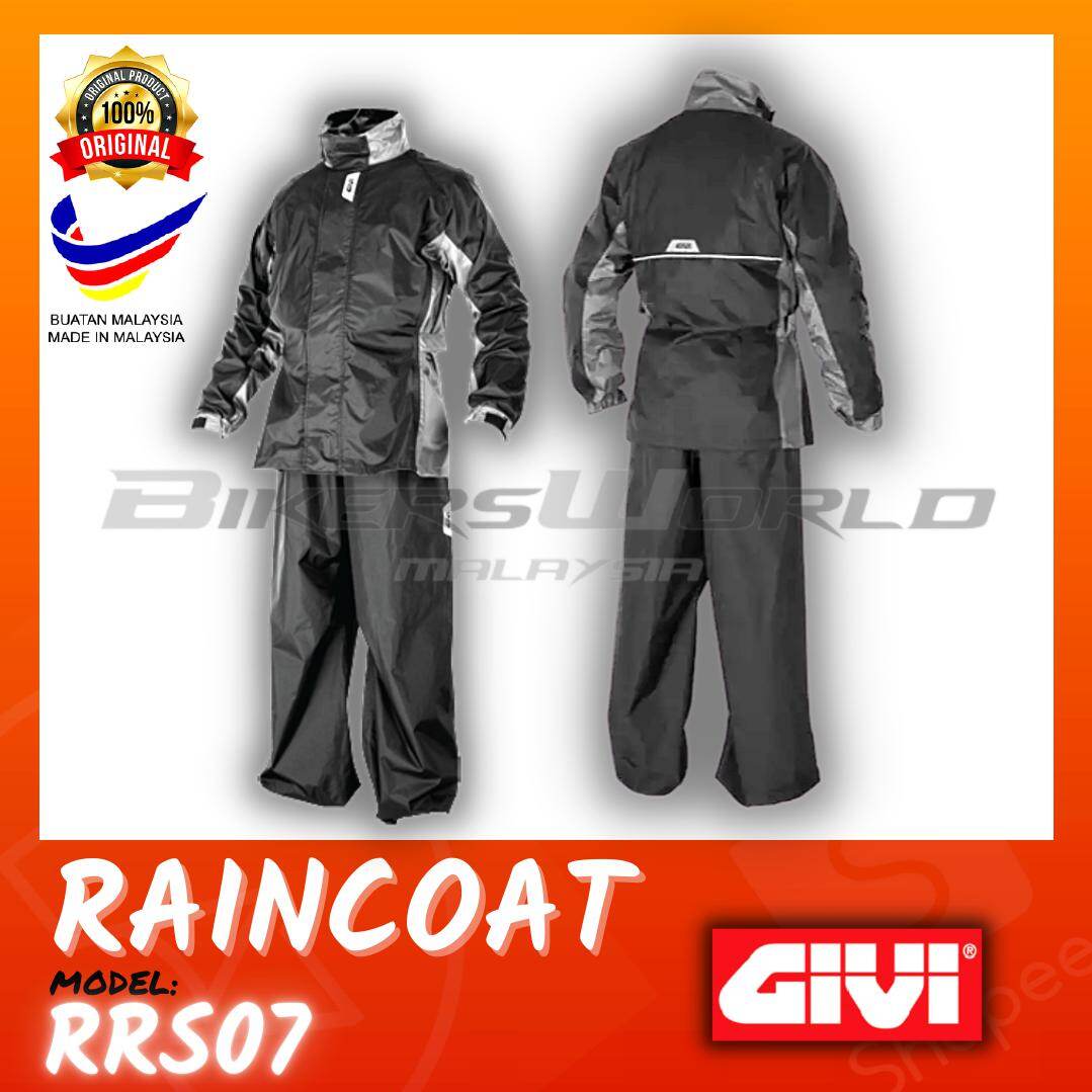 Baju Hujan Motor Givi Rrs07 Ridertech Rain Coat Givi Original Lazada