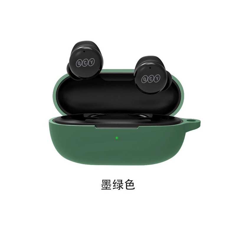 【Discount】 Solid color series for QCY T17 Soft Earphone Case Cover