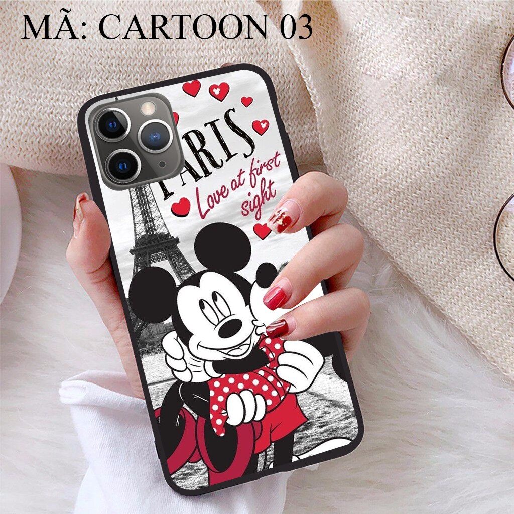 Ốp lưng iPhone 11 Pro viền dẻo TPU BST Hoạt Hình