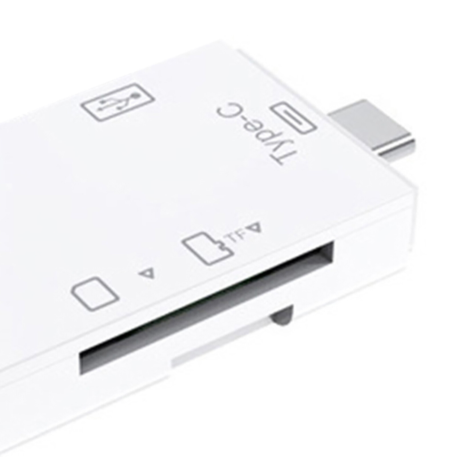 Valeriee 6-in-1 Multifunctional USB 3.0 Card Reader Mini Type-C TF-SD Card Reader OTG Adapter for Mobile Phone USB Card Reader