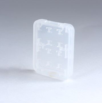 10pcs 8-in-1 protector holder plastic transparent mini for sd sdhc tf ms memory card storage case box bag