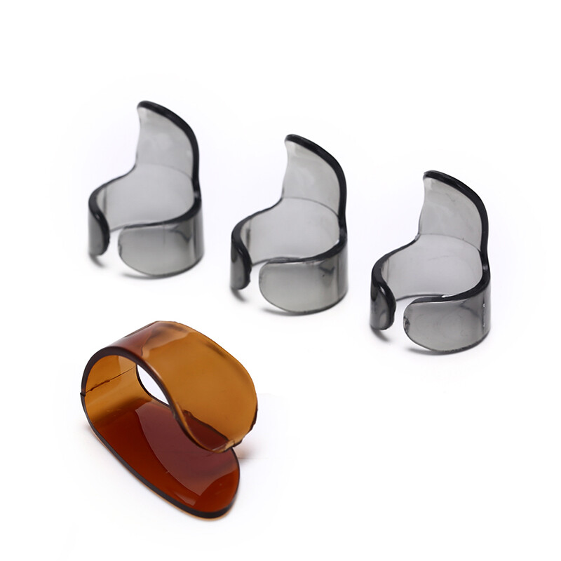 💖🎈🎈 4pcs Finger Guitar Pick 1 Thumb 3 Finger picks Plectrum Guitar accessories