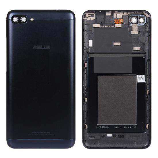 Penutup Belakang untuk Asus ZenFone 4 Max ZC554KL X00ID Rangka Belakang Penggantian Suku Cadang dengan Kamera Len + Kabel Tersedia