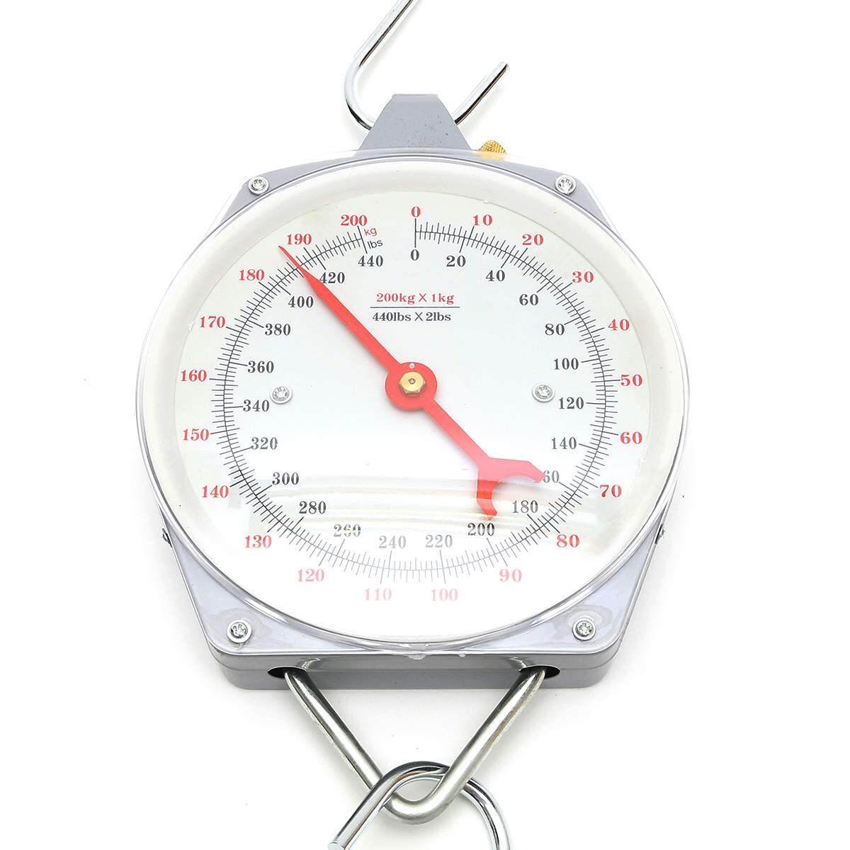 Hanging Scales 200Kg 440lbs Alloy Capacity Scale Mechanical Mechanical