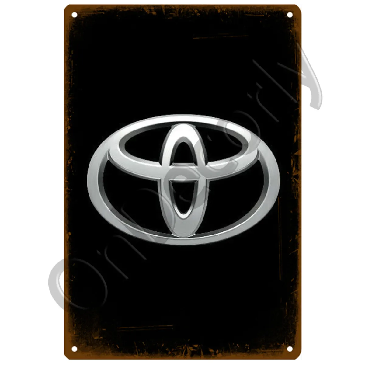 Toyota Car Plaque Metal Vintage Tin Sign Pin Up Shabby Chic Decor Metal Sign Vintage Bar Decoration Metal Poster Pub Metal Plate Lazada
