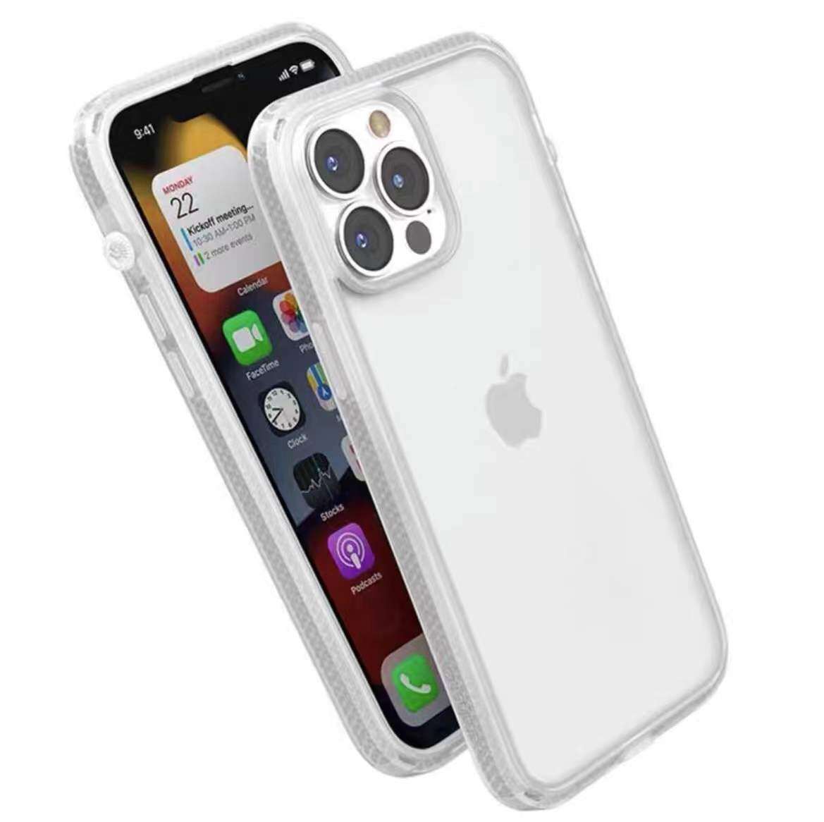 Catalyst IPhone 13 pro max 13 pro iphone 13  iphone 12 pro max iphone 11 pro max with Clear matte Back Case Transparent Cover phone case