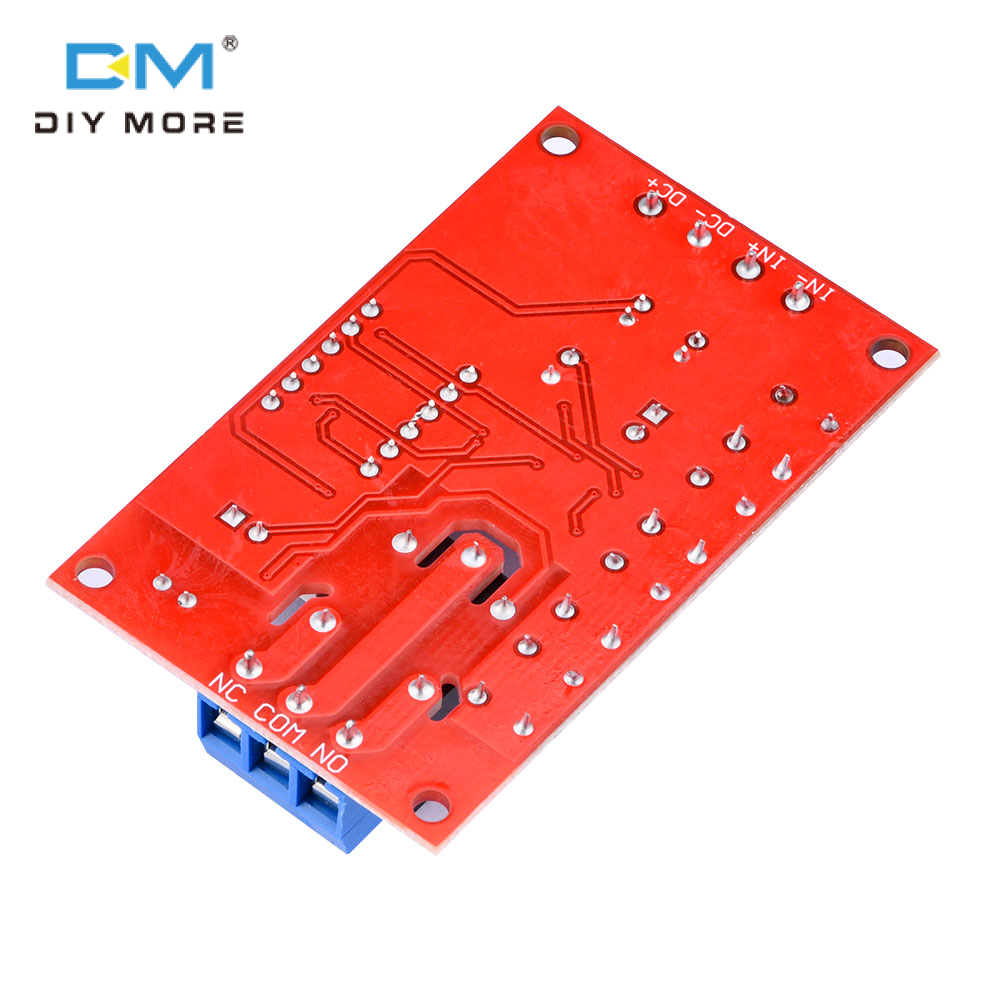 Diymore độ trễ thời gian Relay DC 5V 12V 24V Mô-đun hẹn giờ kích hoạt chu kỳ chậm trễ thời gian mạch Mô-đun chuyển đổi với màn hình LED