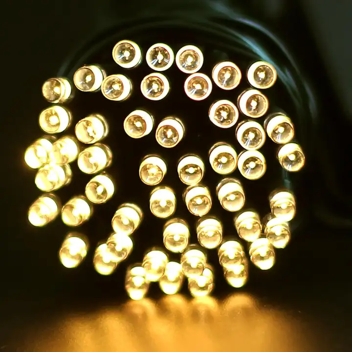12 Meters 100 Leds Outdoor Solar String Lights Powered Leds Outdoor Solar String Lights