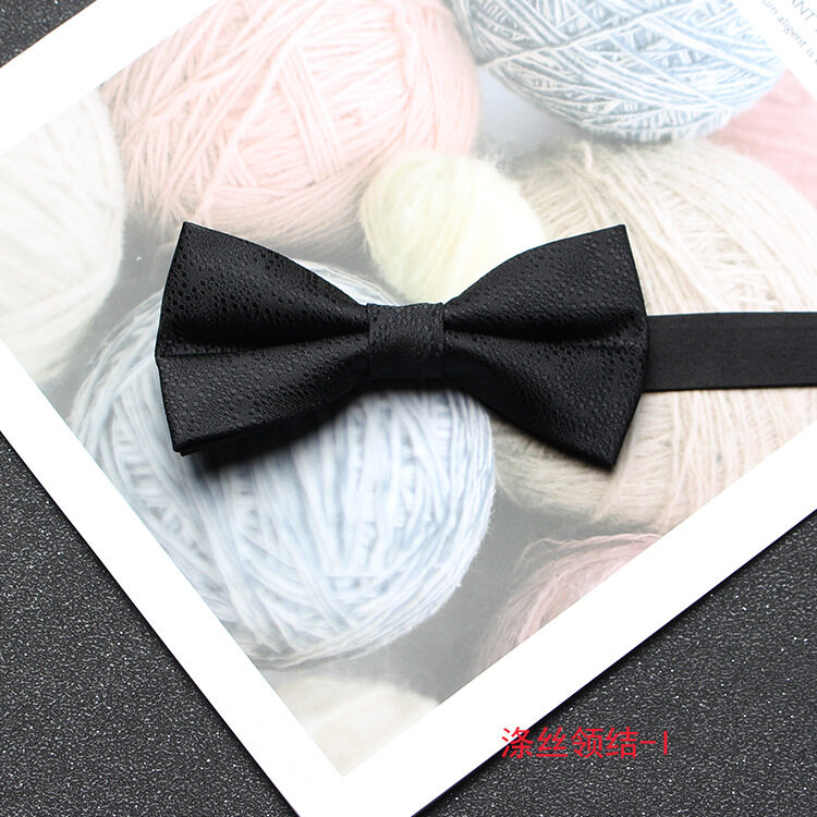 Groom Groomsman Suit Bow Tie Wedding Bow British Personalized Fashion Cashew Printed Shirt Accessories