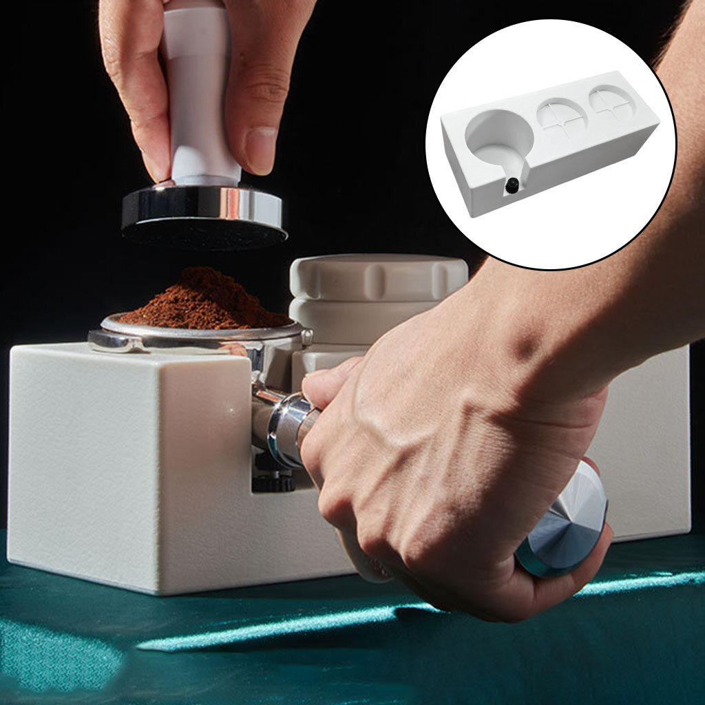 Blesiya Non-Slip Coffee Tamper Holder Coffee Tamper Storage Base Coffee Making