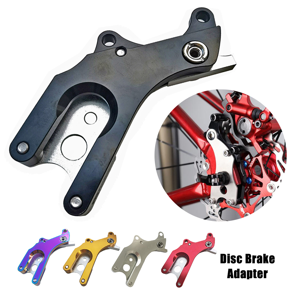 CHASER MTB Rear Disc Brake Adapter Kit - 145mm Black (for Mountain Bikes)