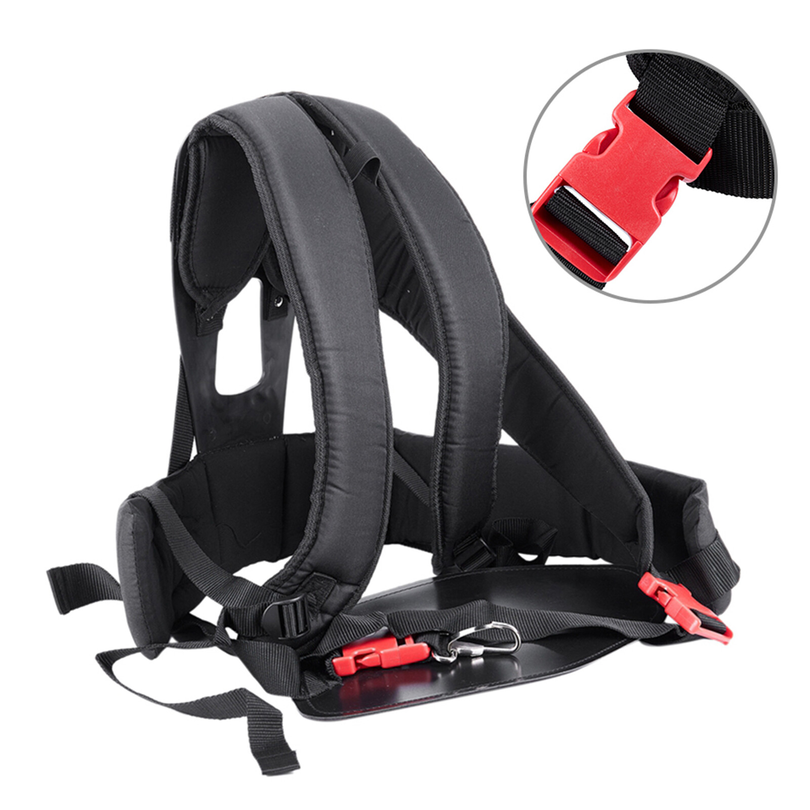Blesiya Padded Strimmer Shoulder Strap Harness Thicken for Brush Cutter Strimmer