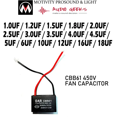 FAN Spare Part Replace Capacitor 2 Wire Type