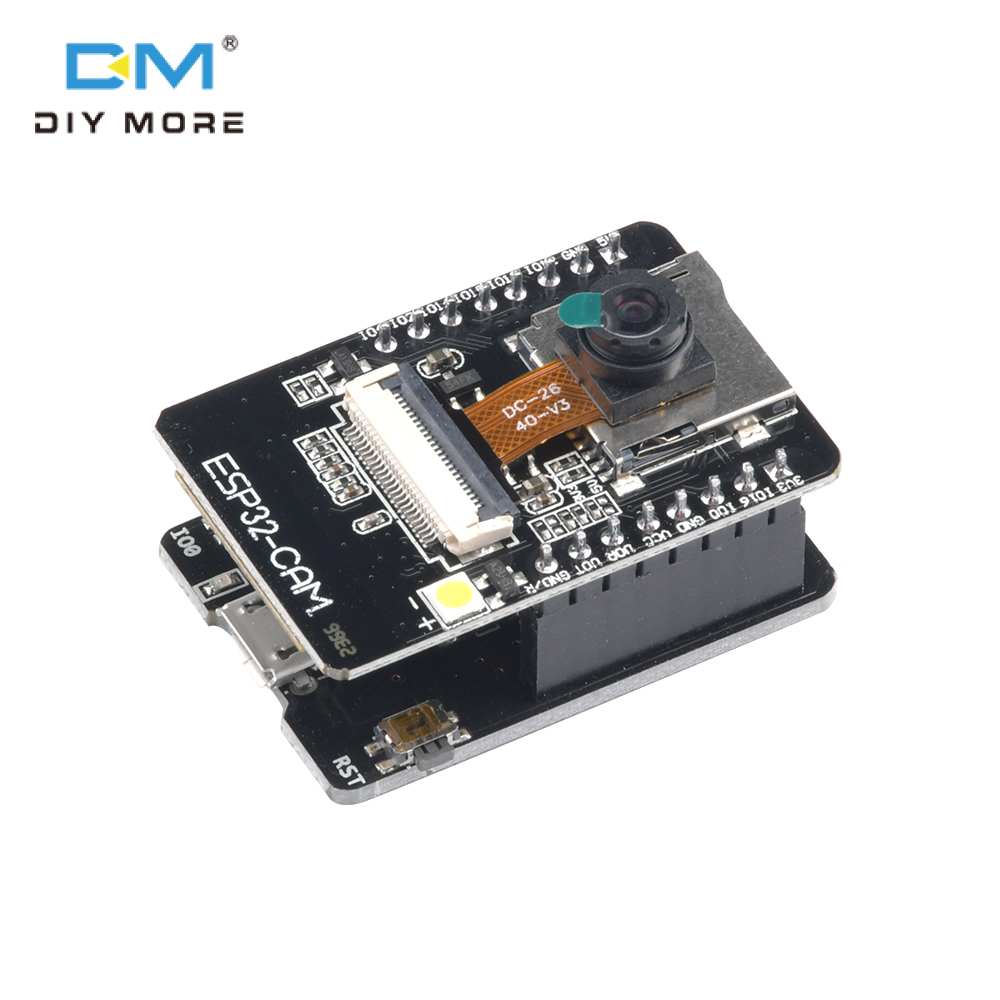 diymore ESP32-CAM-MB WIFI Bluetooth Ban phát triển Mô-đun camera OV2640 Hỗ trợ tải xuống bằng tay và tự động Giao diện USB MICRO Cổng nối tiếp Mô-đun camera OV2640 CH340G+Cột ăng-ten 2.4G+Cáp chuyển đổi IPX ESP-32S ESP-WROOM-32U ESP-WROOM-32D