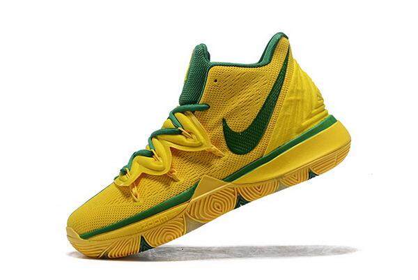 Diskon Nike_ Sepatu Pria Kyrie 5 Zoom Sepatu Basket Kuning Hijau Pelatih Sneaker Atletik untuk Pria