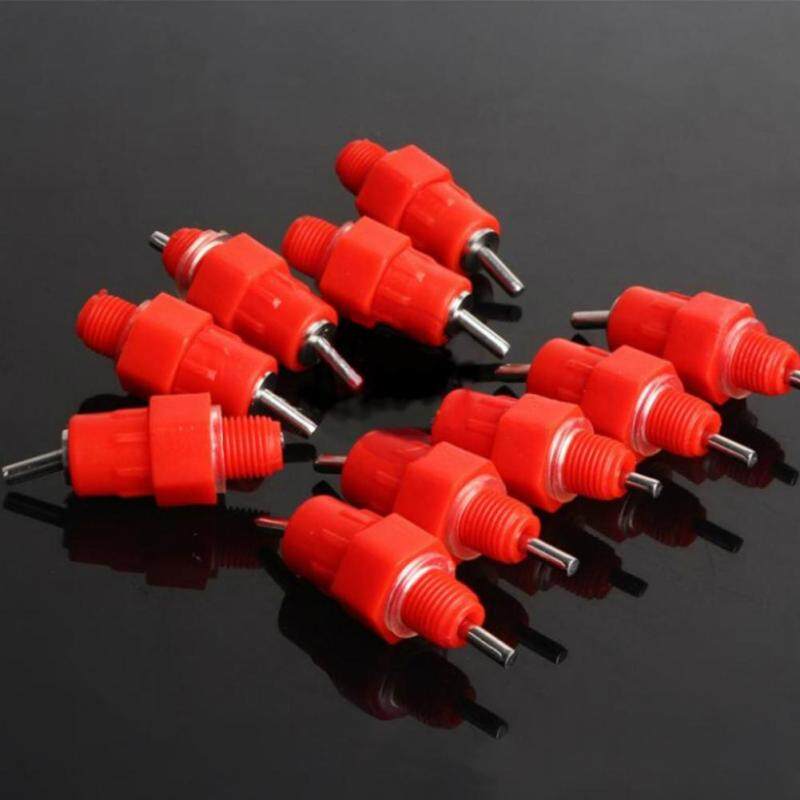 DM 10 Cái/bộ Tự Động Thép Bóng Van Loại Waterer Lồng Thiết Bị Cho Gà Quy Cách: 10 Cái
