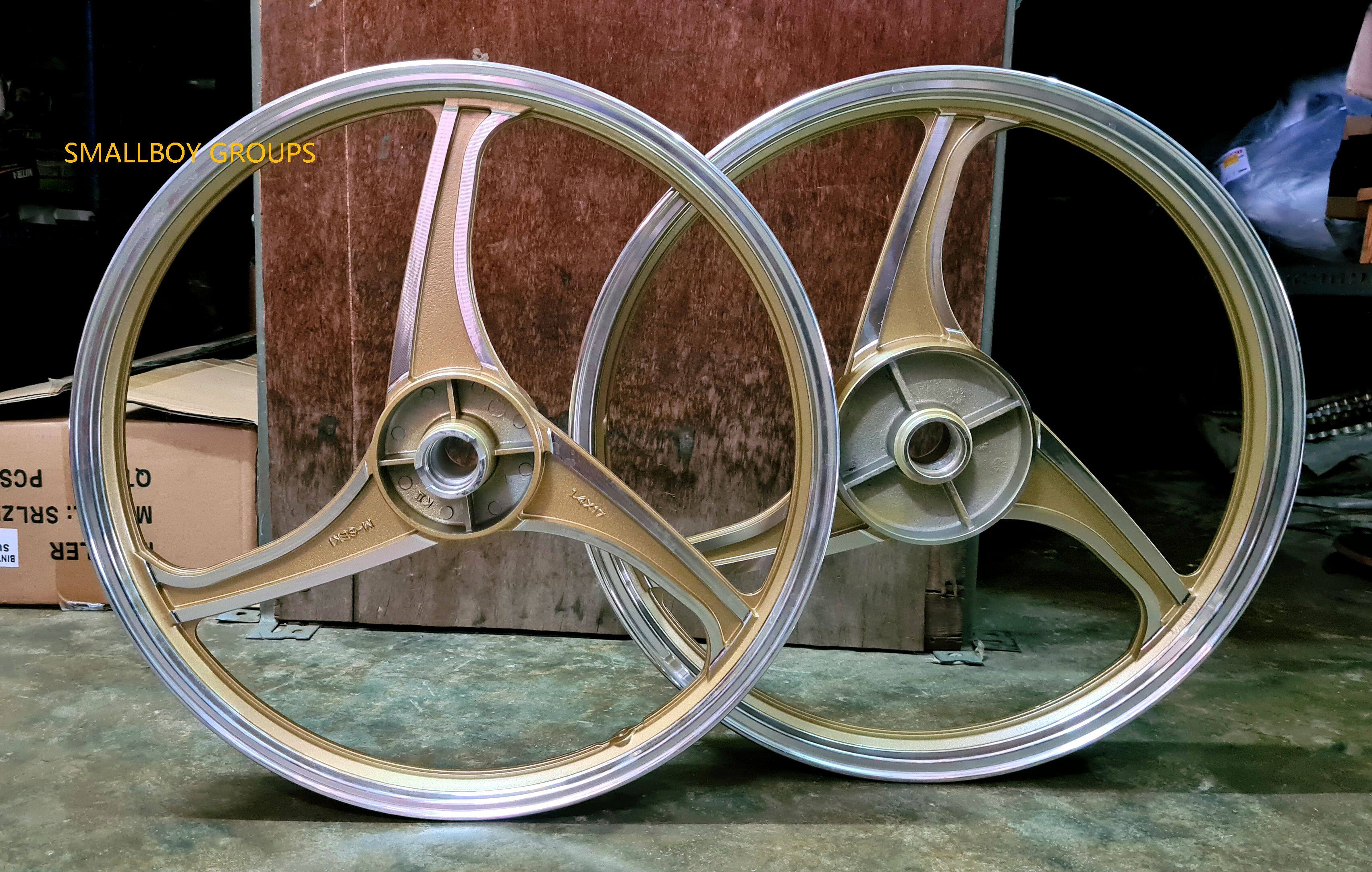 Modenas Ct100 Ct110 Kristar Sport Rim 17 Disc 3 Batang Gold Ct 100 110 Lazada