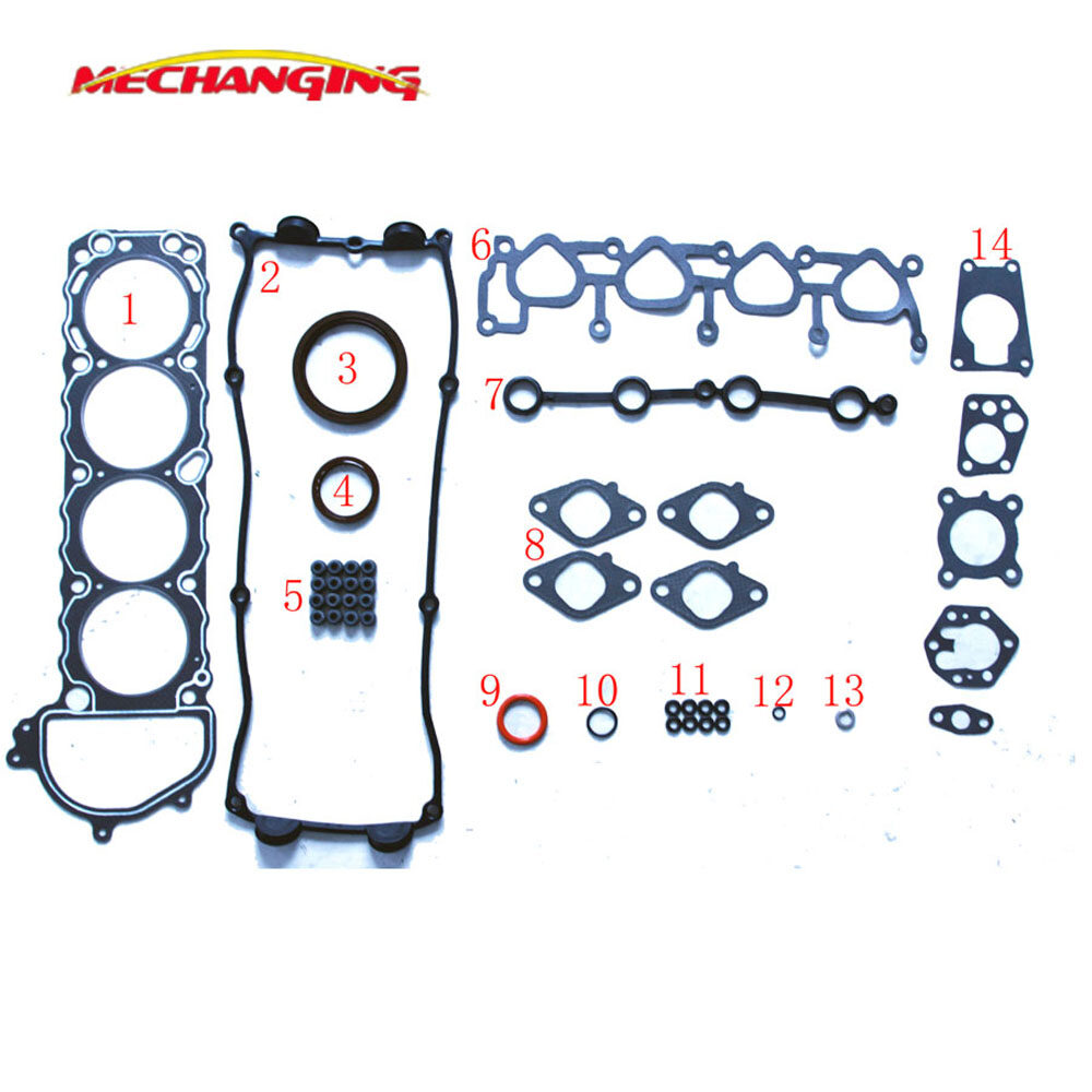 KA24DE FOR NISSAN NAVARA D22 XTERRA 2.4L Full Set Auto Parts Engine Rebuilding Kits Engine Parts