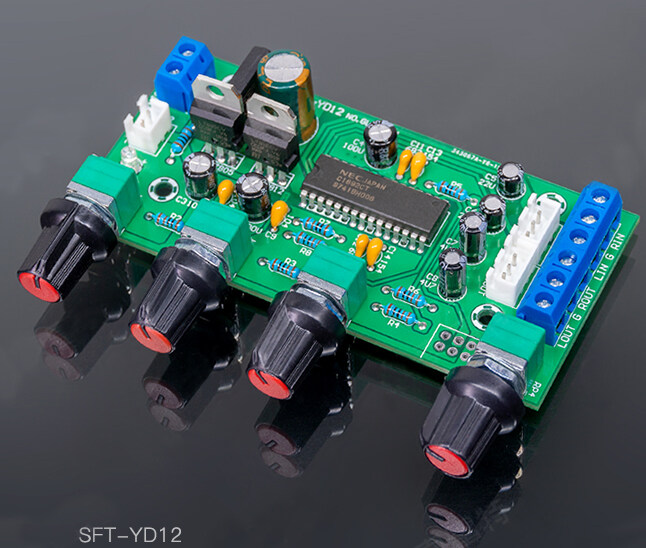 UPC1892 Preamp Front Tone Board 12V Preamplifier Board Lazada PH