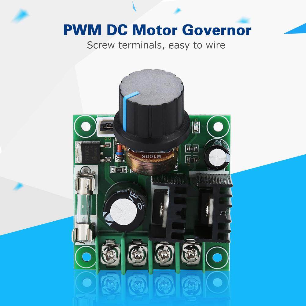 9V-50V 10A PWM DC Motor Governor High Power Stepless Variable Speed Controller
