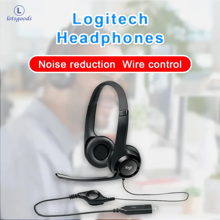 logitech h390 wired headset