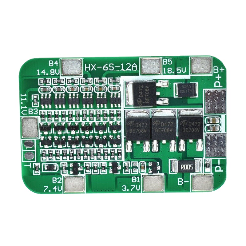 1PCS/2PCS DIY Kit 6S 15A 24V PCB BMS Protection Board for 18650 Li-ion Battery Module