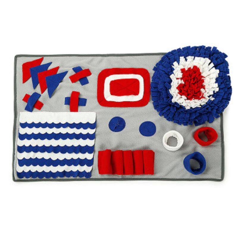 Pet Sniffing Mat Cho Chó Và Mèo Máy Có Thể Giặt Chống Cắn Câu Đố Thực Phẩm Chậm Đào Tạo Môi Trường Chăn
