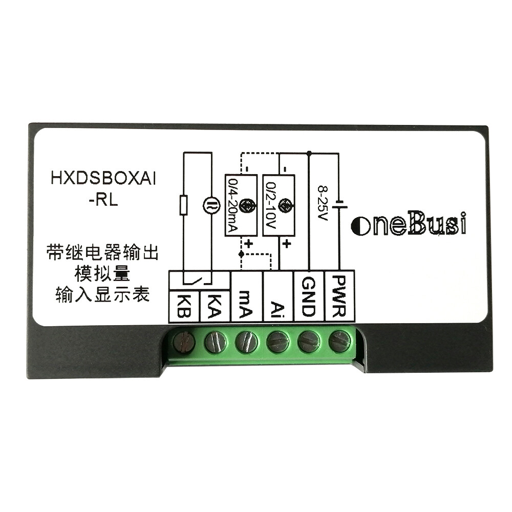Đồng Hồ Hiển Thị Kỹ Thuật Số Bảng Hiển Thị Đầu Vào Analog 0-10V 0-20mA 2-10V 4-20mA