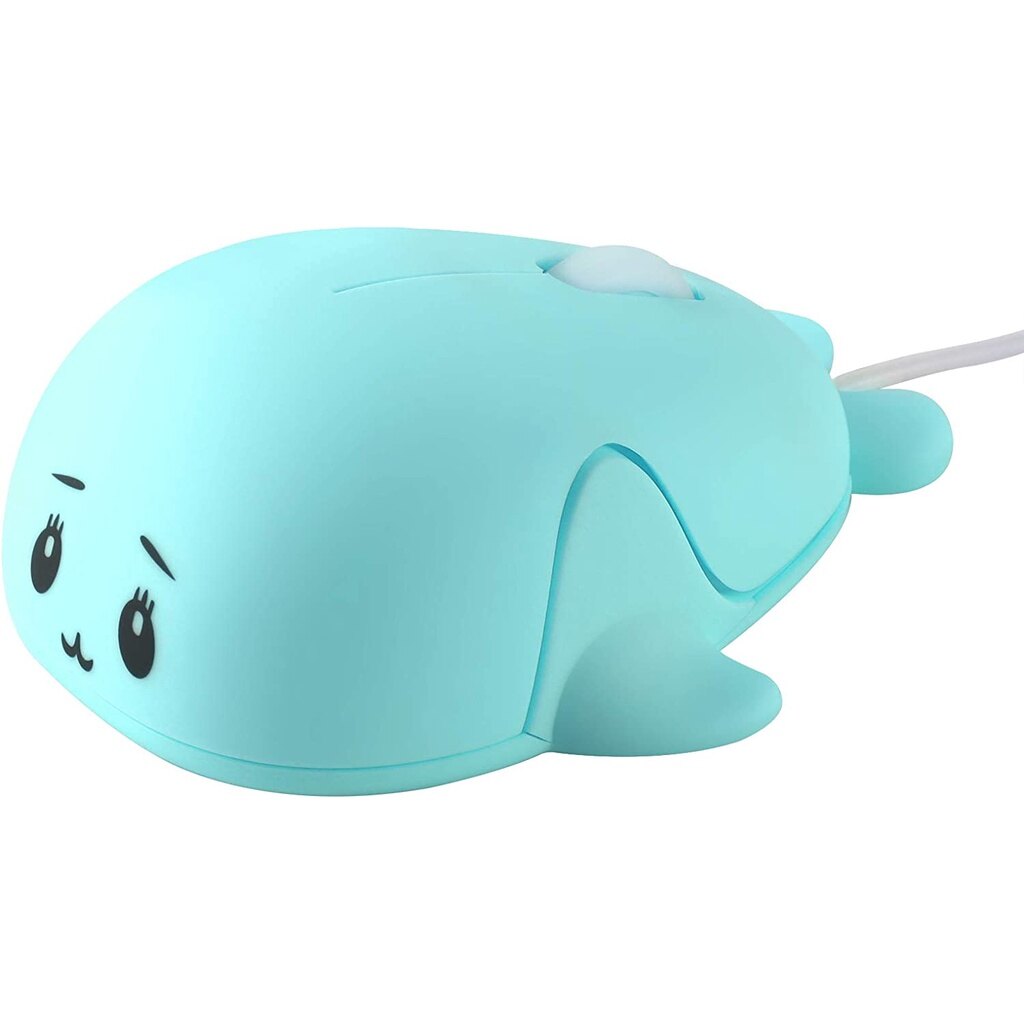 Wired Mouse Cute Animal Dolphin Shape USB Wired Mouse Optical Mice For Desktop PC Laptop Computer