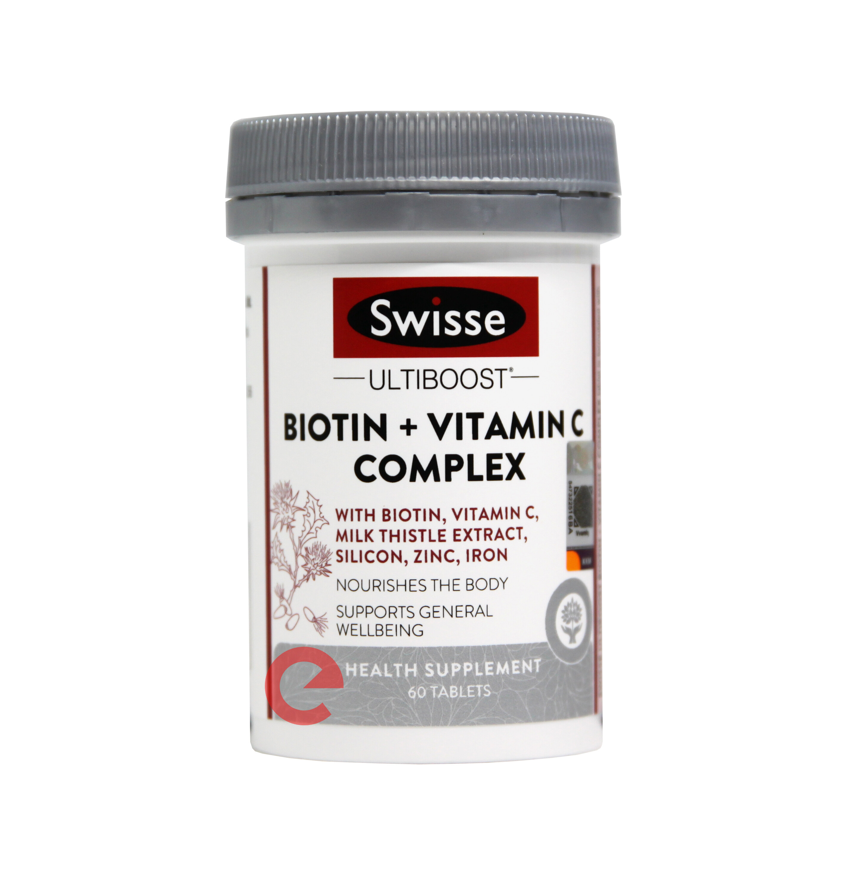 Swisse Biotin & Vitamin C Complex ( 30S / 60S ) (MAL22016071NC) Lazada