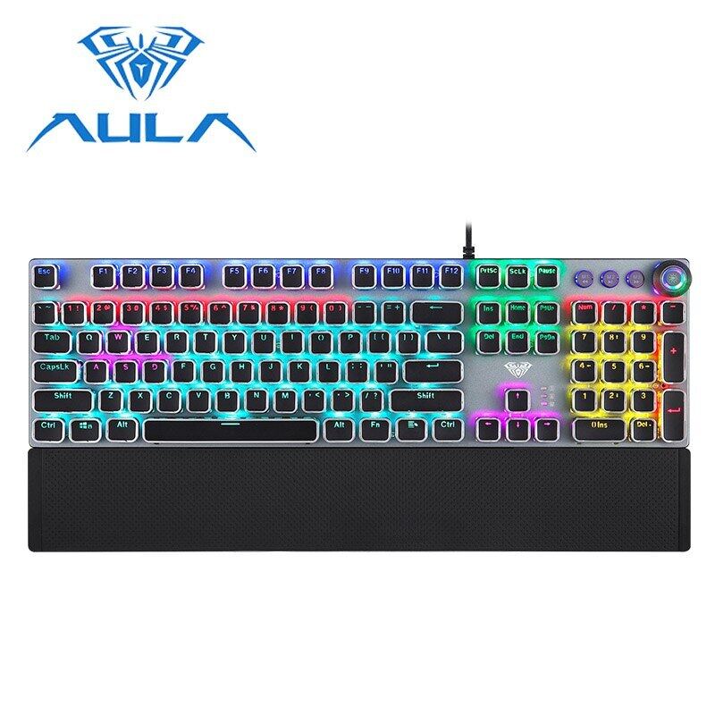Mechanical Gaming Keyboard Retro Steampunk Rgb Led Backlit 104 Keys Waterproof For Pc Computer Laptop Game Gamer Kyeboard Malaysia