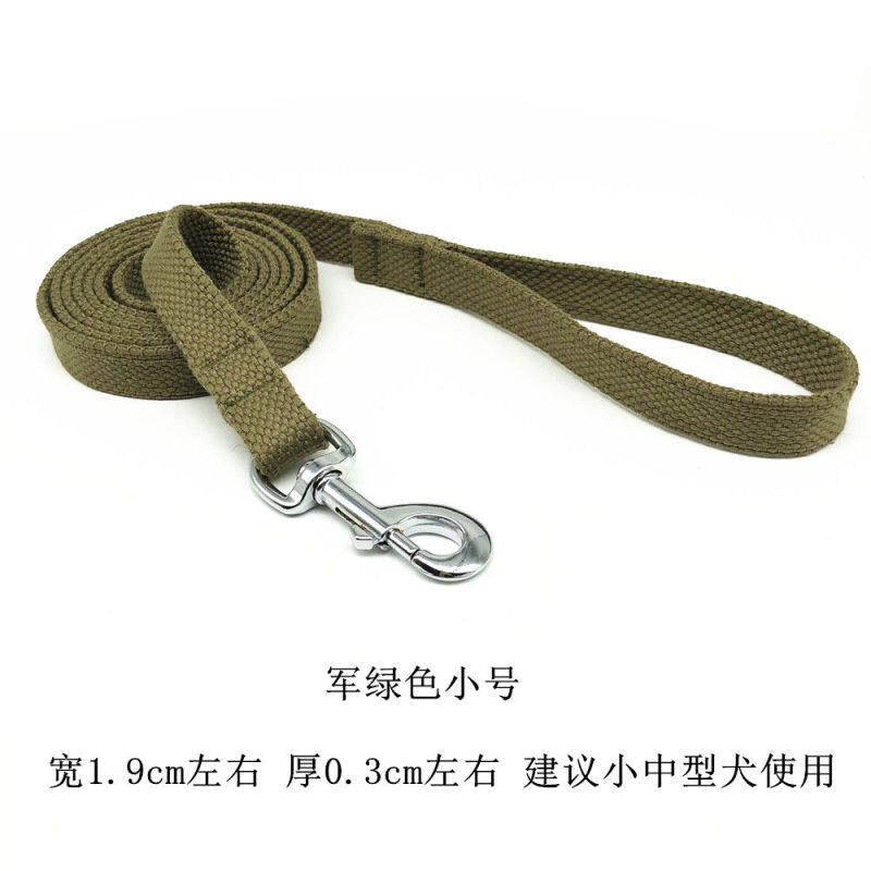 ❖Dây Xích chó bằng bông dây giống chó cỡ trung bình lớn Dây Xích Chó Labrador Vàng dây kéo dài
