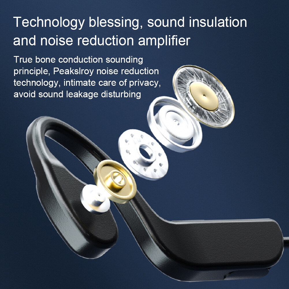 Dueplay Tai Nghe Bluetooth Không Dây Thể Thao Âm Thanh Vòm Xương G10 Tai Nghe Truyền Âm Xương Tai Nghe Thể Thao Nhét Tai Chống Ồn Chống Nước Tai Nghe