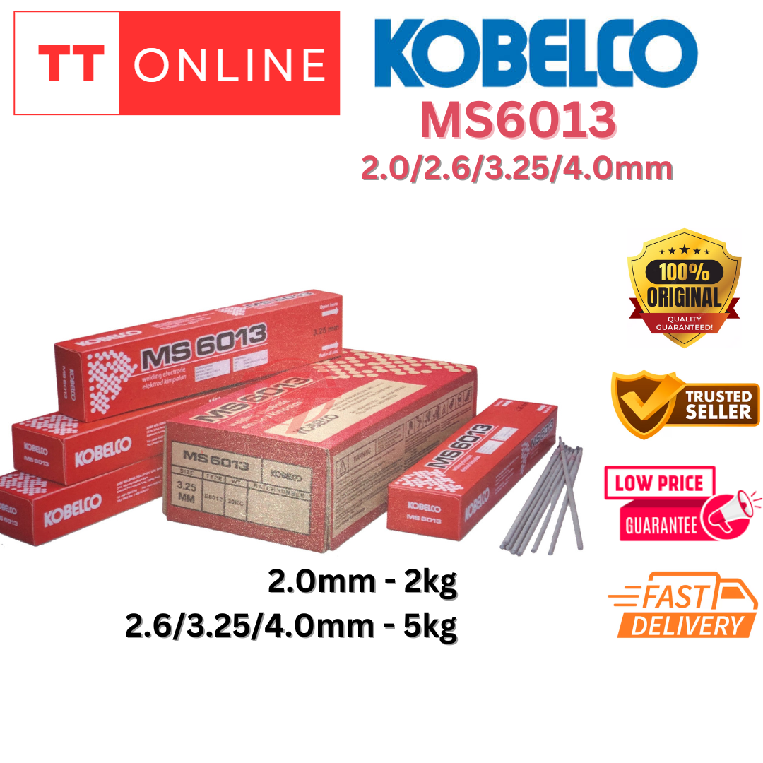 MOX LINDE KOBELCO MS6013 Welding Electrode Rod (2.0mm, 2.6mm, 3.25mm, 4