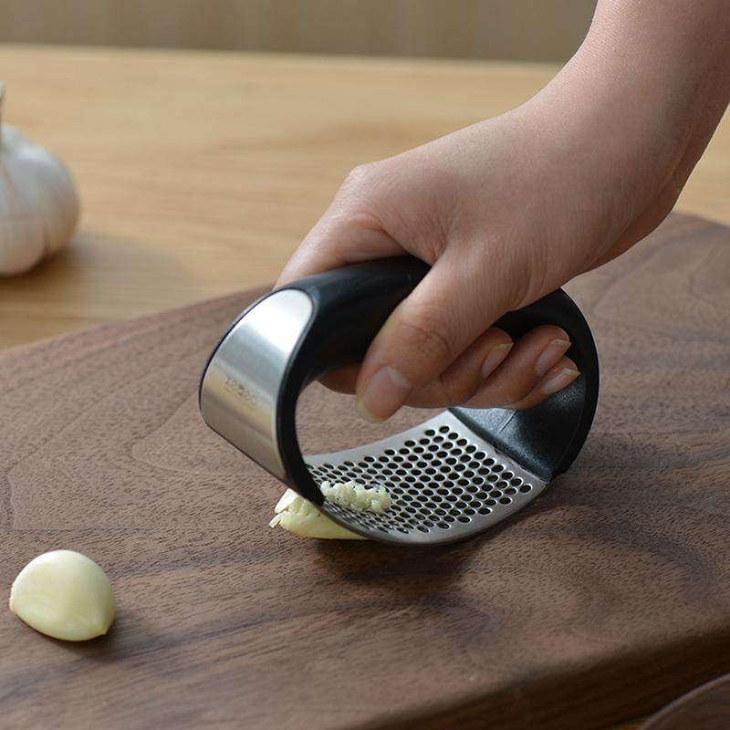 BOKALI Dụng Cụ Ép Tỏi Inox Máy Bào Ép Cắt Lát Gừng Nhà Dụng Cụ Nhà Bếp