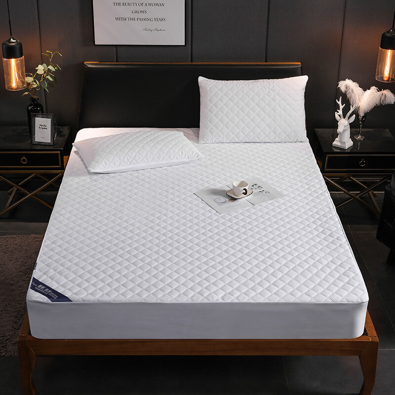 [Waterproof Mattress Protector Cover Elastic Fitted Bedsheet Set with Pillow Protector,Waterproof Mattress Protector Cover Elastic Fitted Bedsheet Set with Pillow Protector,]