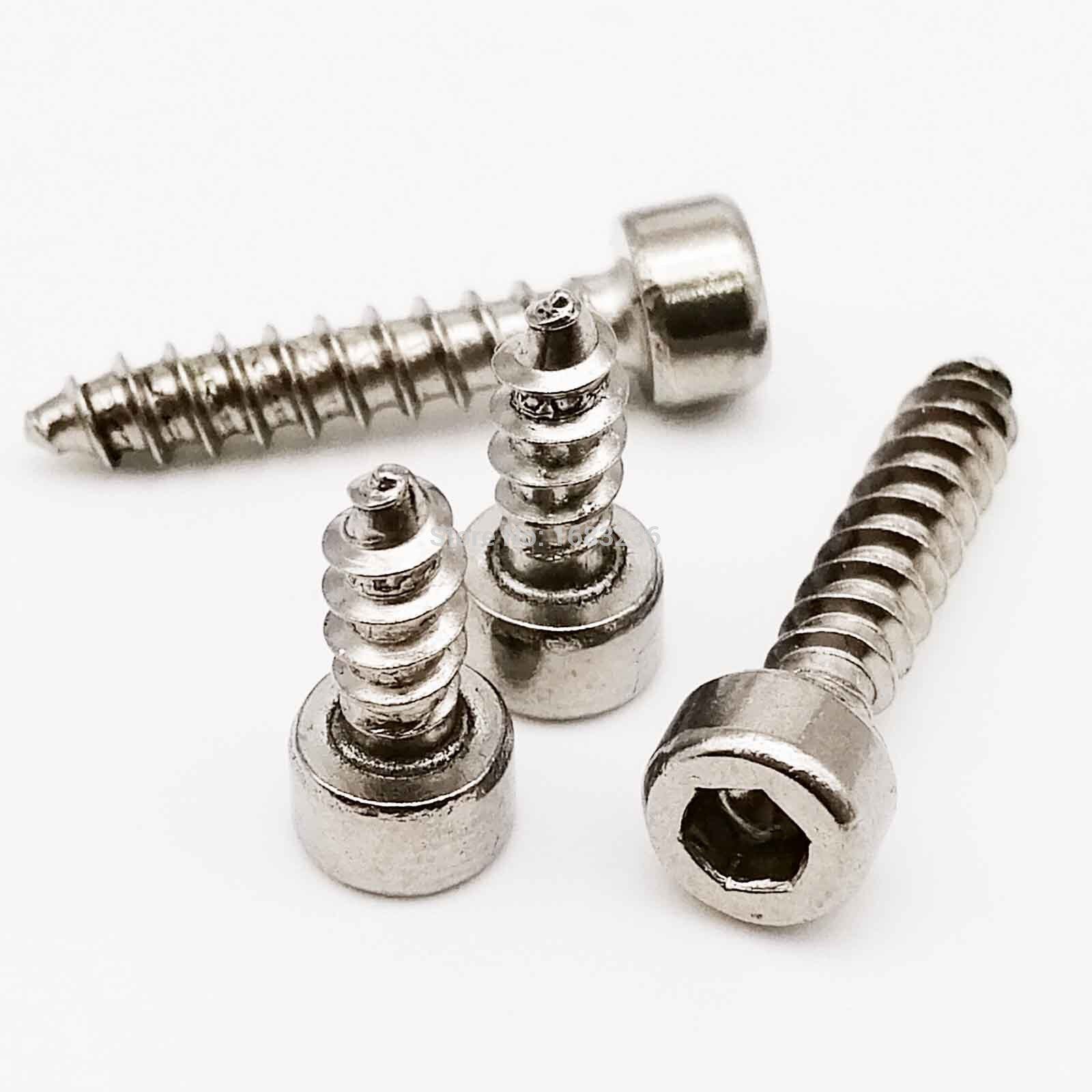 M2 M2 6 M3 M3 5 M4 M5 M6 Hex Socket Cap Self Tapping Screws Ni Plated 