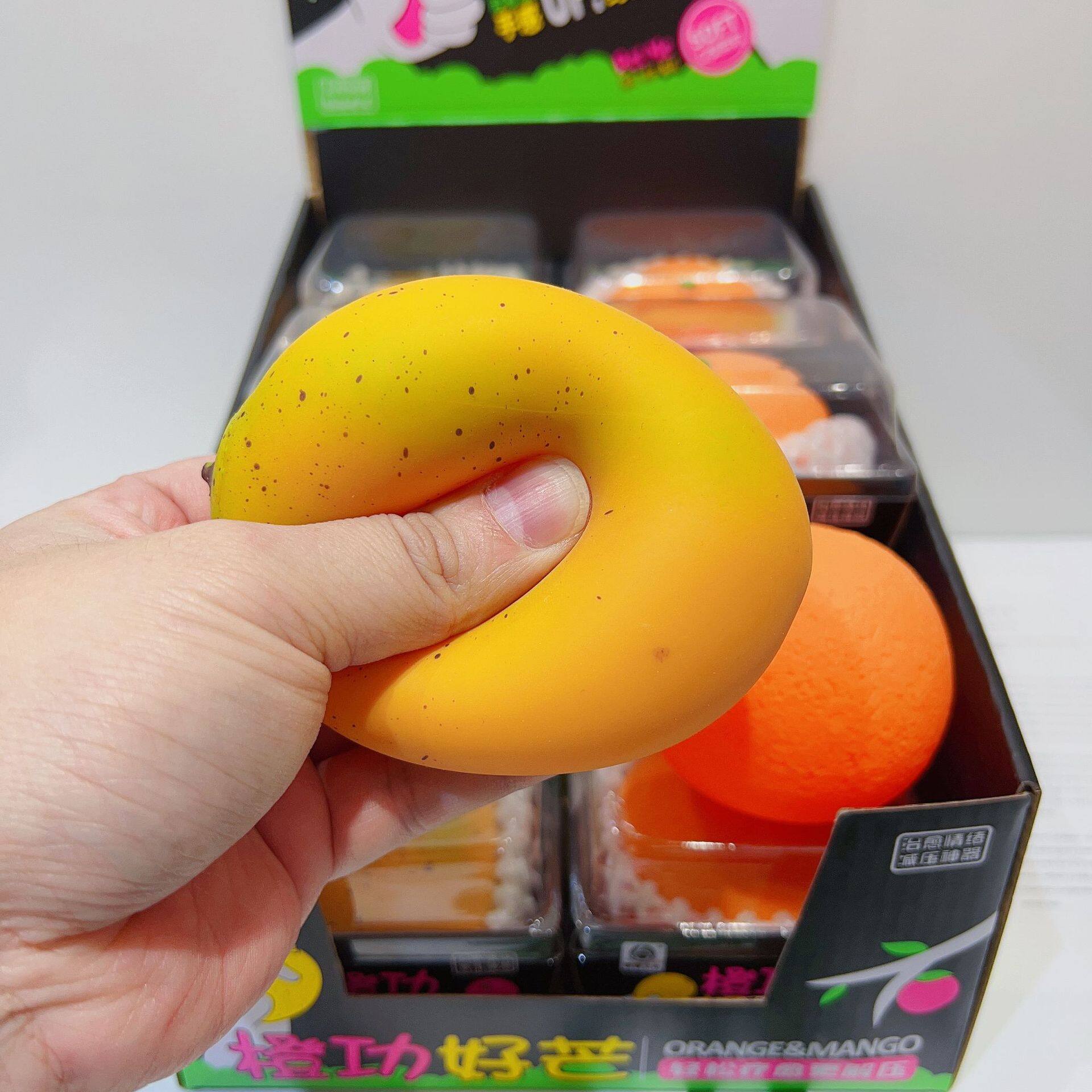 Mô phỏng mới Apple giải nén đồ chơi trái cây giải nén prank kéo dài đồ chơi