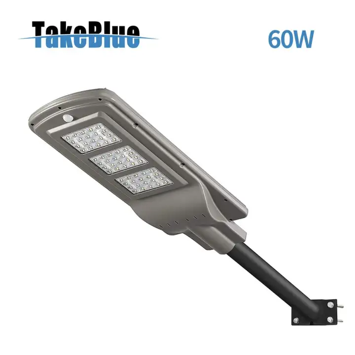 Takeblue Lampu Jalan Solar Led Outdoor Light Street Waterproof Sensor Sunlight Control 60w For Garden Taman With Rod Lazada Takeblue Lampu Jalan Solar Led Outdoor