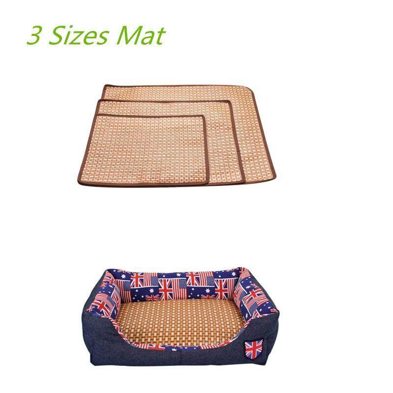 Ahlisenshop Chỉ Có Kích Thước Nhỏ Họa Tiết Cún Cưng Mèo Thảm Ngủ Pad Mùa Hè Đệm Làm Mát Mới 1 Chiếc