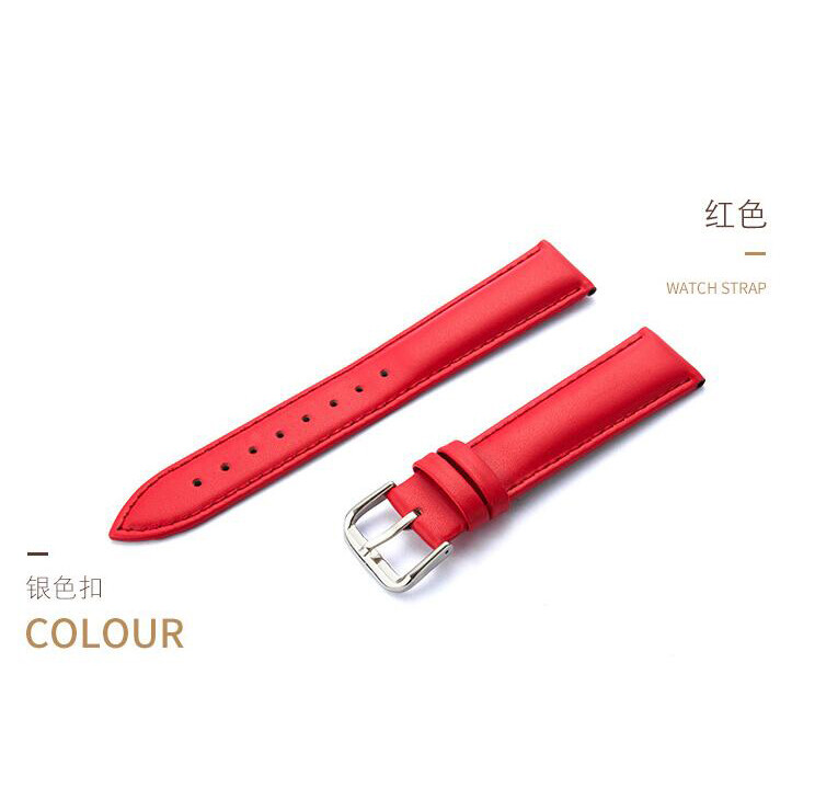 Universal Watch Bands Bracelet Watch Accessories Genuine Leather Watch Strap 12mm 13mm 14mm 15mm 16mm 17mm 18mm 19mm 20m 21mm 22mm 24mm