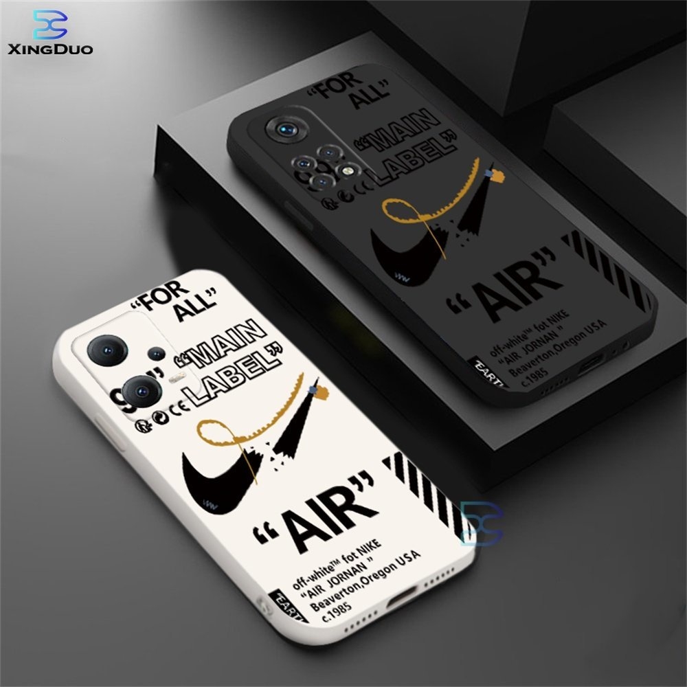 Caiweiqi Ốp HP Redmi Note 12 Note 11S 11 Pro Redmi 10c 10A 9C 9t 9A Note 10 5g Note 10S Note 9 Note8 Note7 POCO POCO X5 5g M3 Pro X3 Pro NFC thương hiệu theo xu hướng silicon mềm bọc vỏ điện thoại