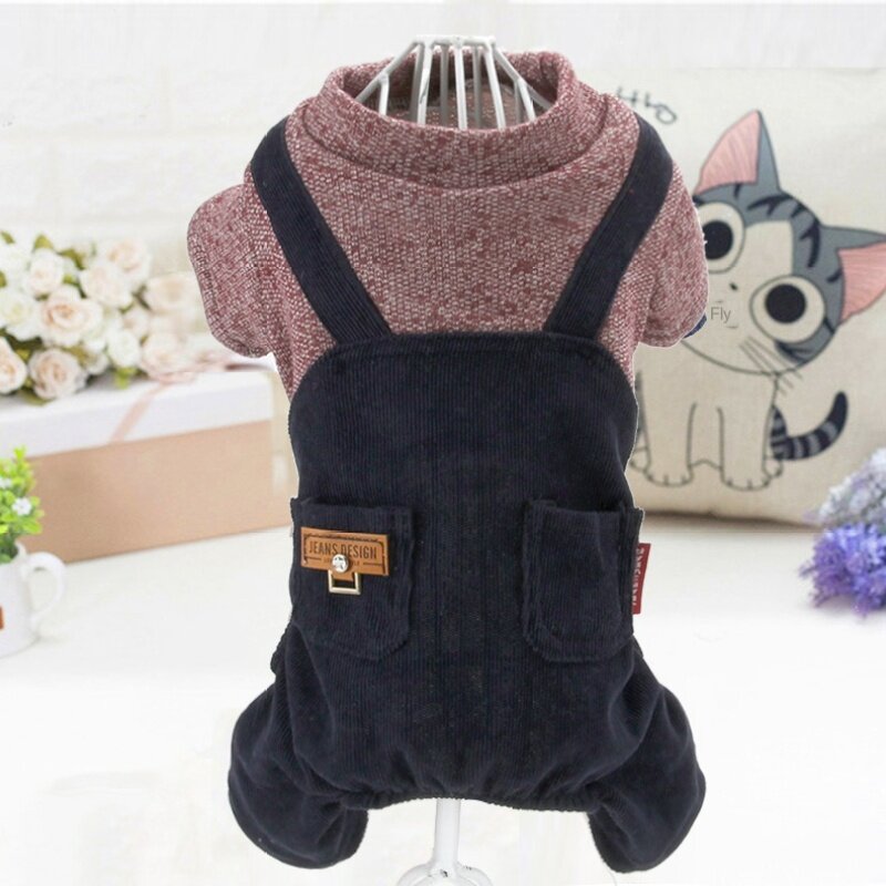 -Intl Quần áo thú cưng Quần áo cho chó mùa đông mới Teddy VIP chỉ huy váy cho Chó Bốn chân