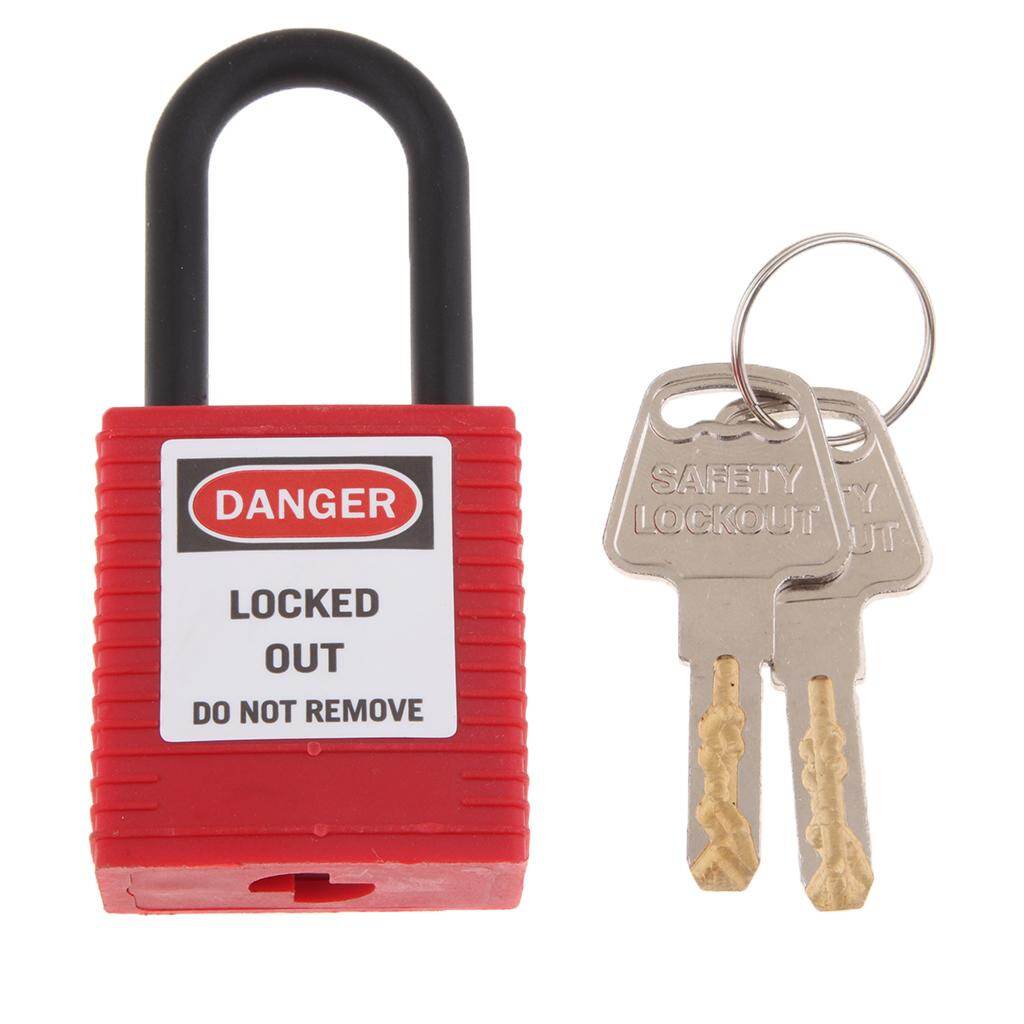 Loviver Safety Electrical Plug Lockout Plastic Tagout Power Plug Padlock Tools