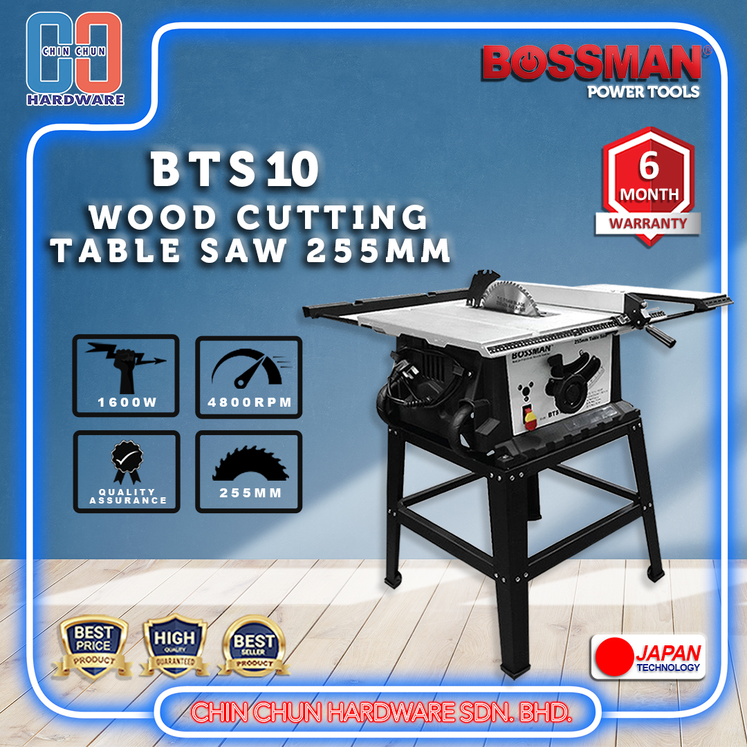 BOSSMAN BTS10 WOOD CUTTING TABLE SAW 
