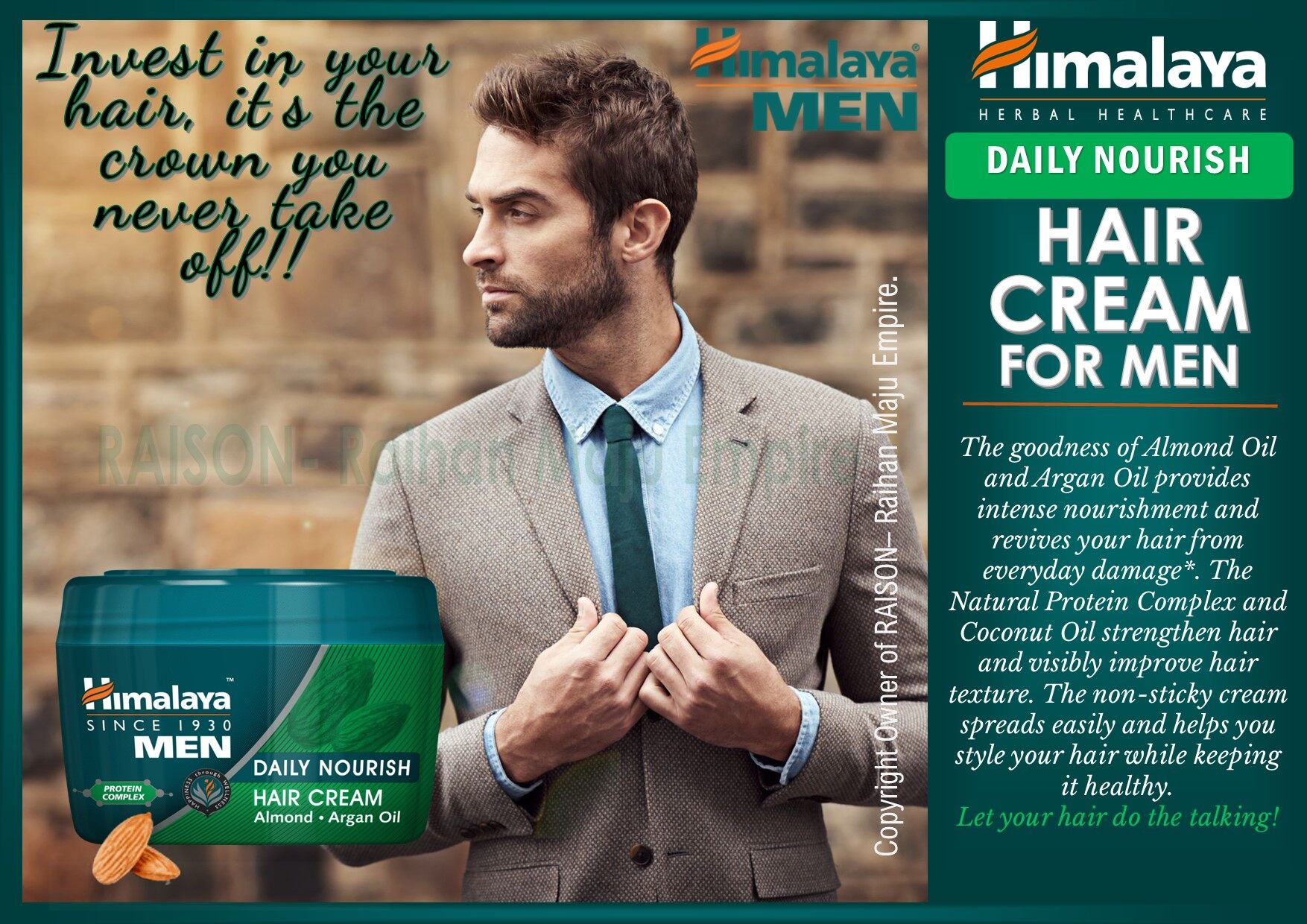 Himalaya Men Daily Nourish Hair Cream 100gm-Helps protect hair from everyday damage Active nourishment Stronger hair | Lazada Himalaya Men Daily Nourish Hair Cream 100gm-Helps protect hair from everyday damage Active nourishment Stronger hair | Lazada