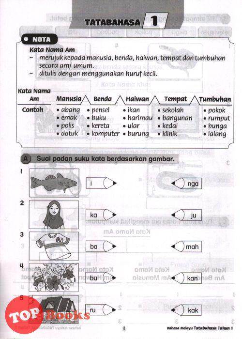 TOPBOOKS Ilmu Didik] Modul Tuisyen Bahasa Melayu Tatabahasa Tahun 